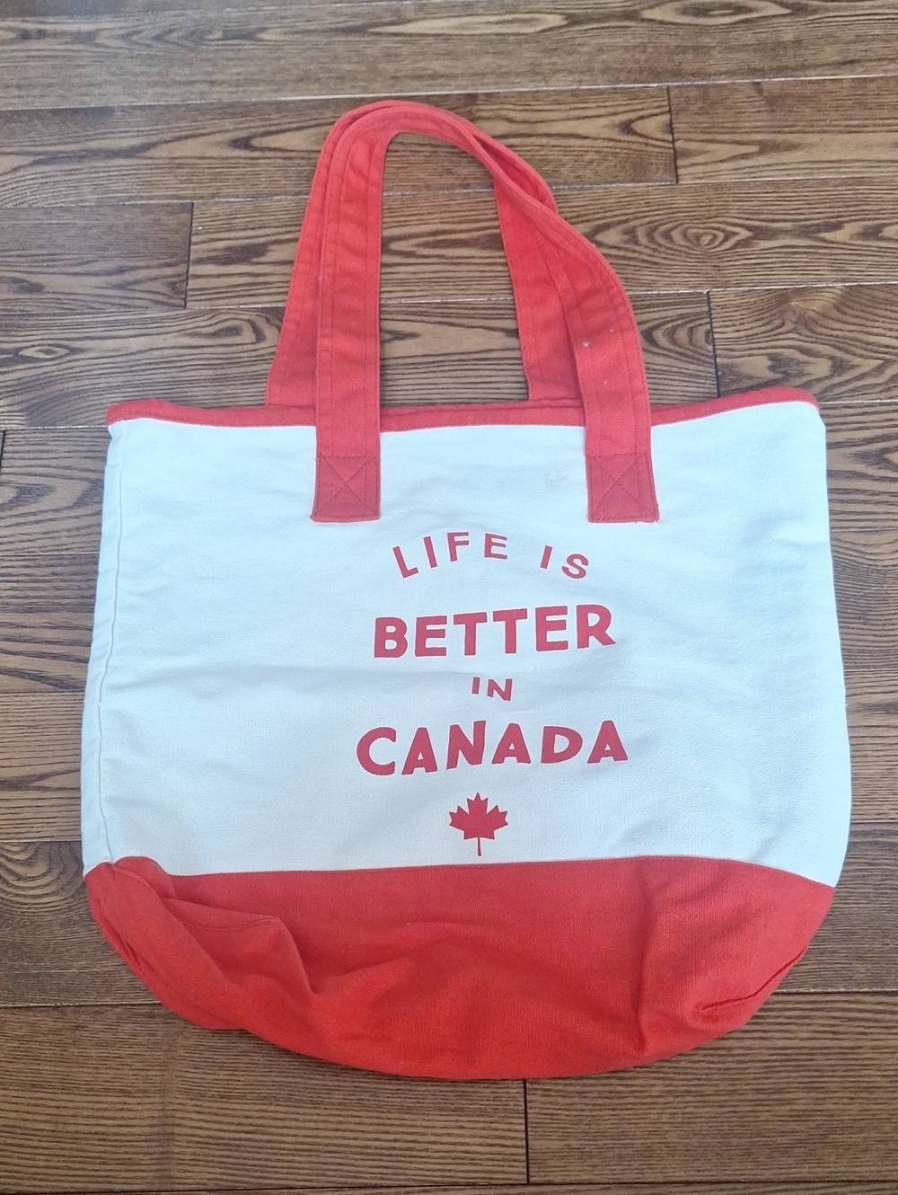 Indigo Life Is Better In Canada Tote Bag